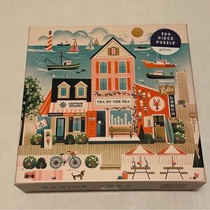 Galison 500 Piece Jigsaw Puzzle Beside the Sea Design